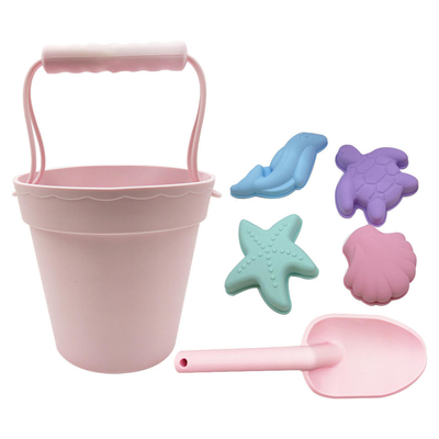 Spiaggia Toy Sandbox Set Bucket Set del silicone dell'estate dei bambini