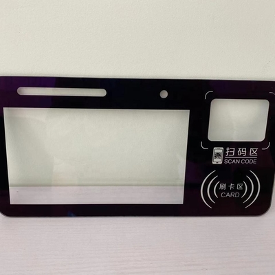 Il pannello di vetro su misura della visualizzazione elettronica ha indurito il vetro della matrice per serigrafia