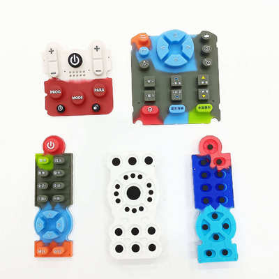 Tasti controller personalizzati in gomma siliconica P+R impermeabili di design
