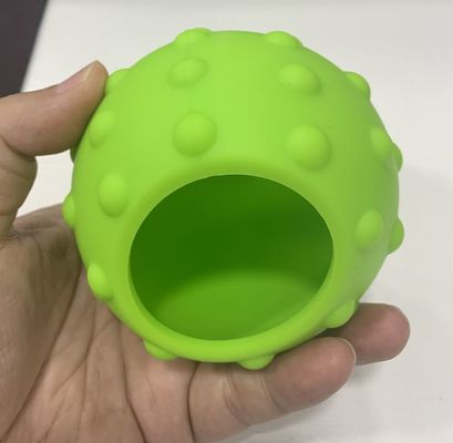 Laser che incide il manicotto in gomma del silicone per la palla di massaggio di vibrazione