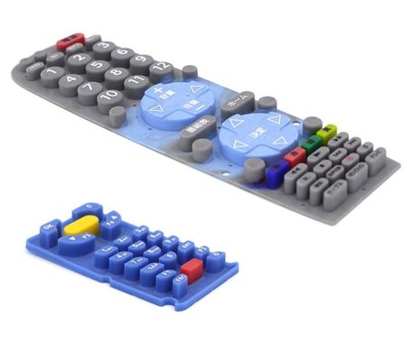 Tastiera telecomandata di pantone del silicone non tossico di colore