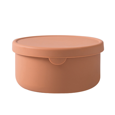 Scatola di pranzo riutilizzabile del silicone dei contenitori di stoccaggio dell'alimento con la grande copertura