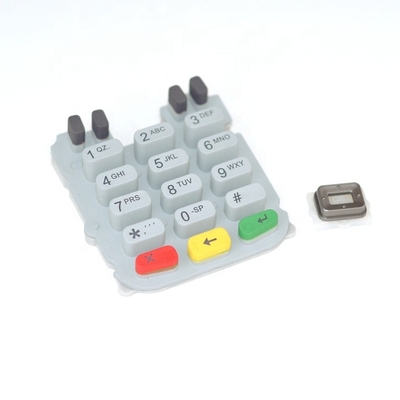 Tastiera della macchina di posizione della gomma di silicone per Verifone