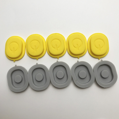 Il silicone elettronico abbottona i bottoni ovali del silicone