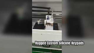 Tastiere in silicone conduttivo durevole per scanner di codici a barre